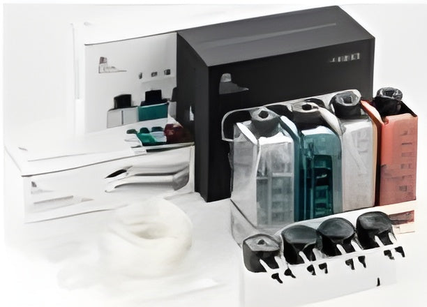 4 HEAD Dosing pump 4 Dosing container Dosing container holder Dosing tube holder