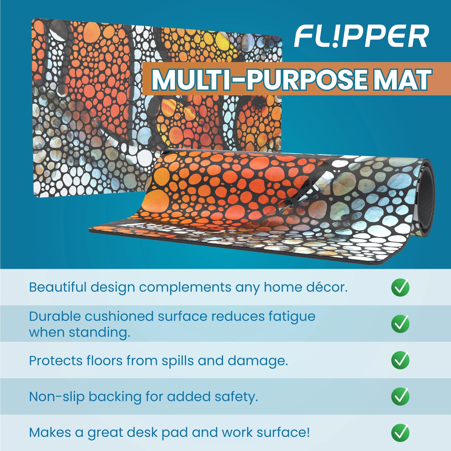 Flipper Aquarium Mat Clownfish