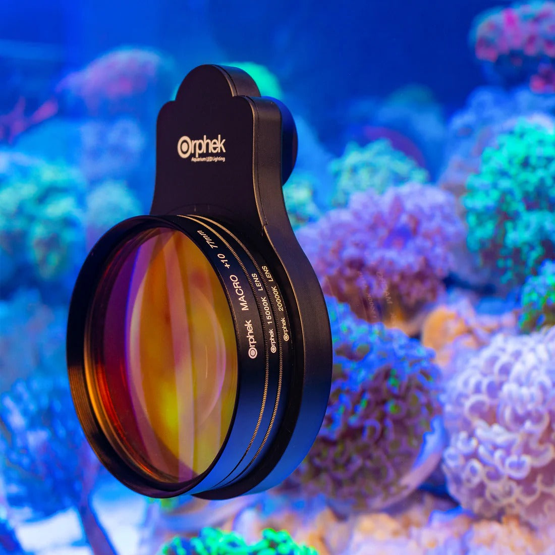 Orphek Omini 77mm Magnetic Lens Kit for Aquariums and DSLR Cameras