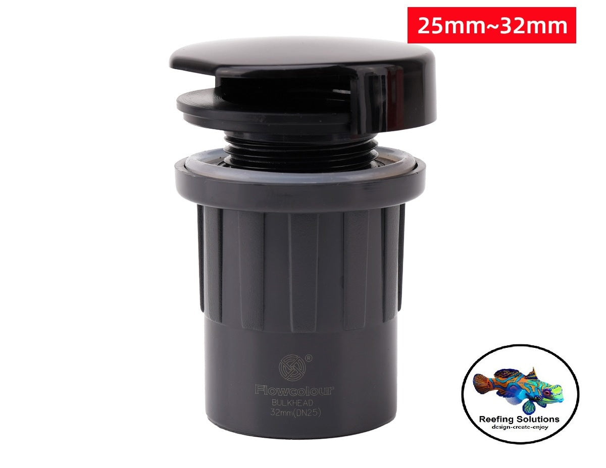 UPVC Bottom Pipeless Fish Tank Water Outlet - Available on order.