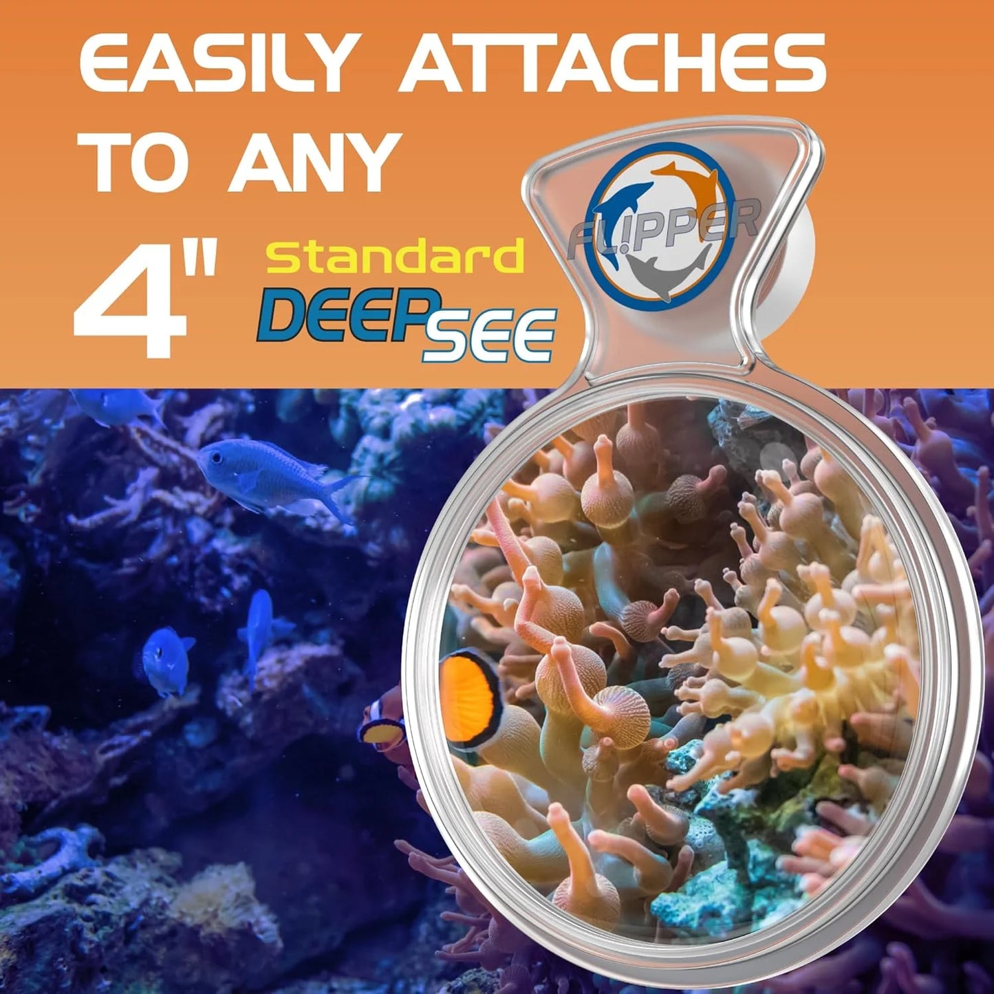 Flipper DeepSee Viewer Clear 4"