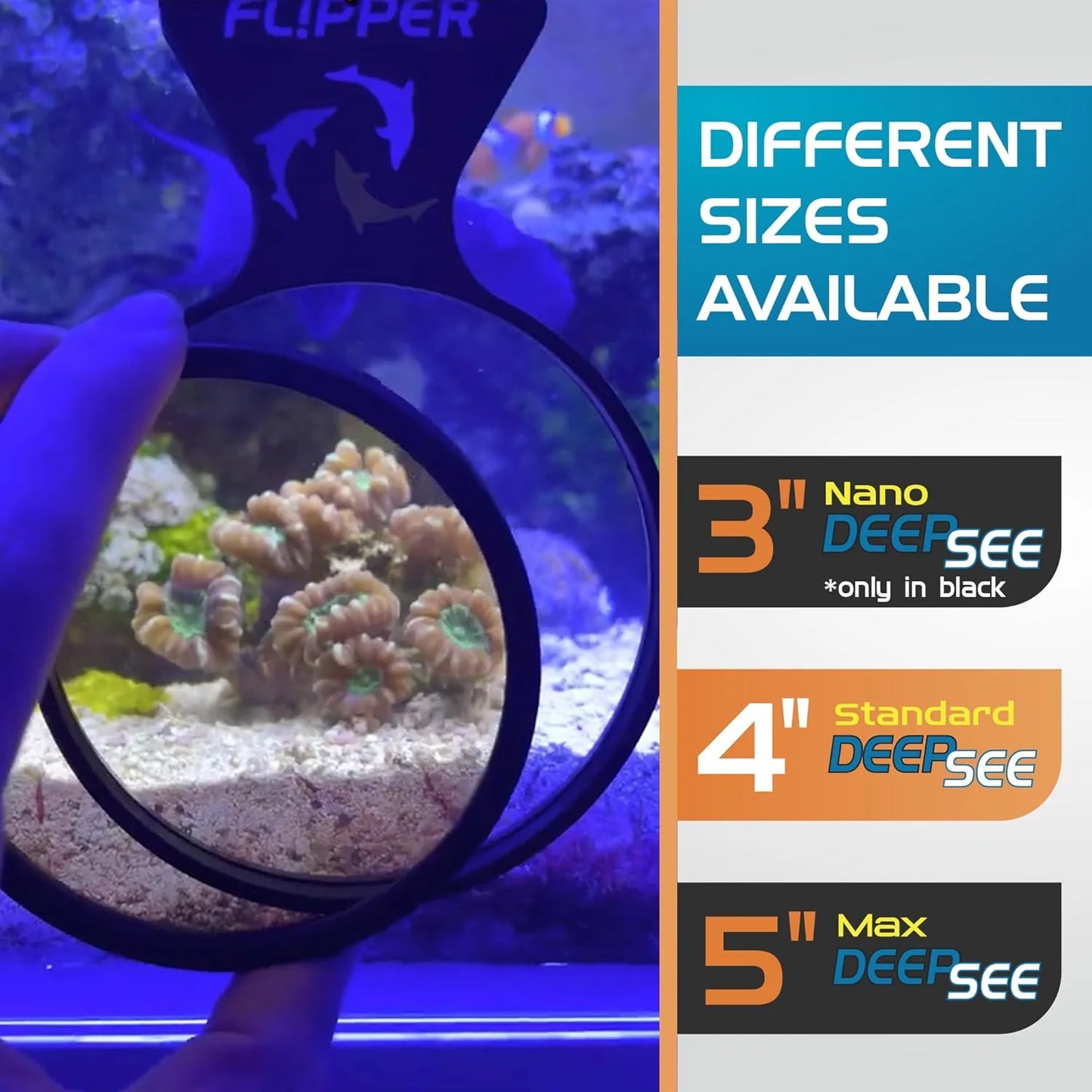 Flipper DeepSee Orange Lens Filter4"