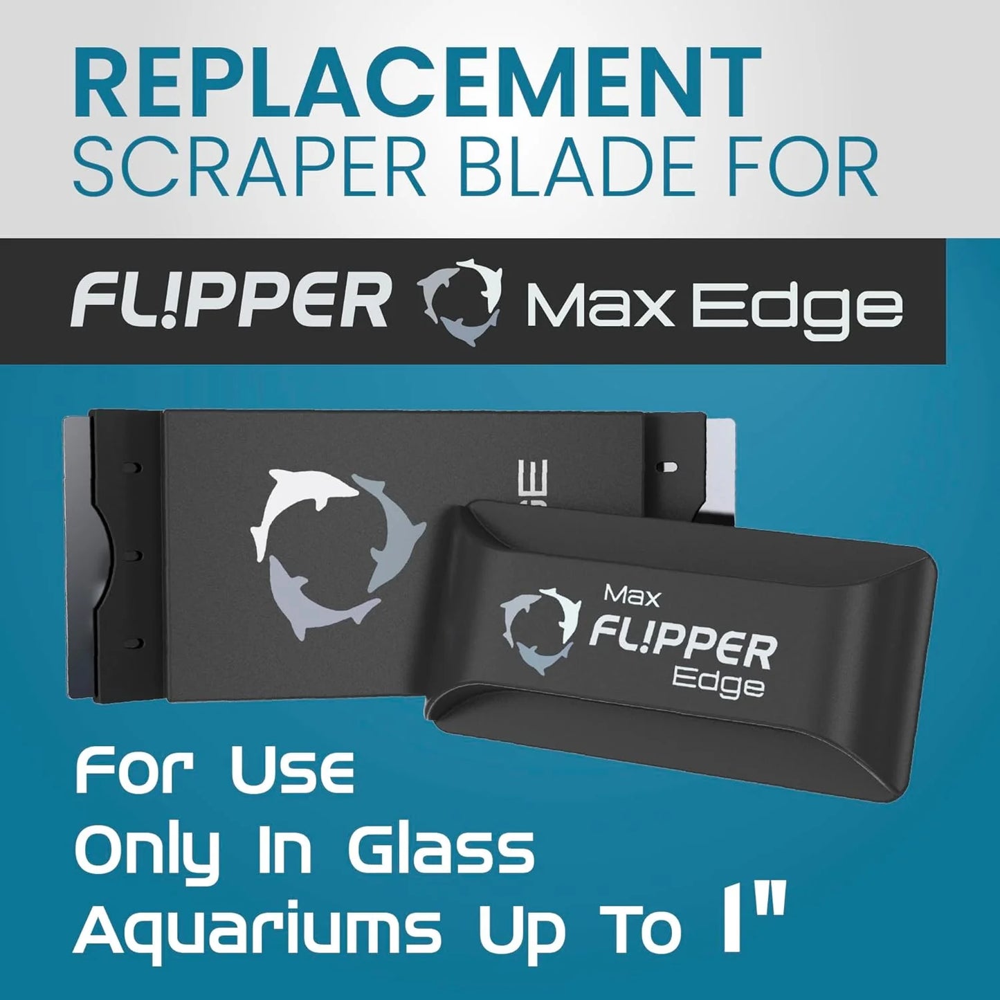 Flipper Blade Stainless Steel Edge MAX (4pk)