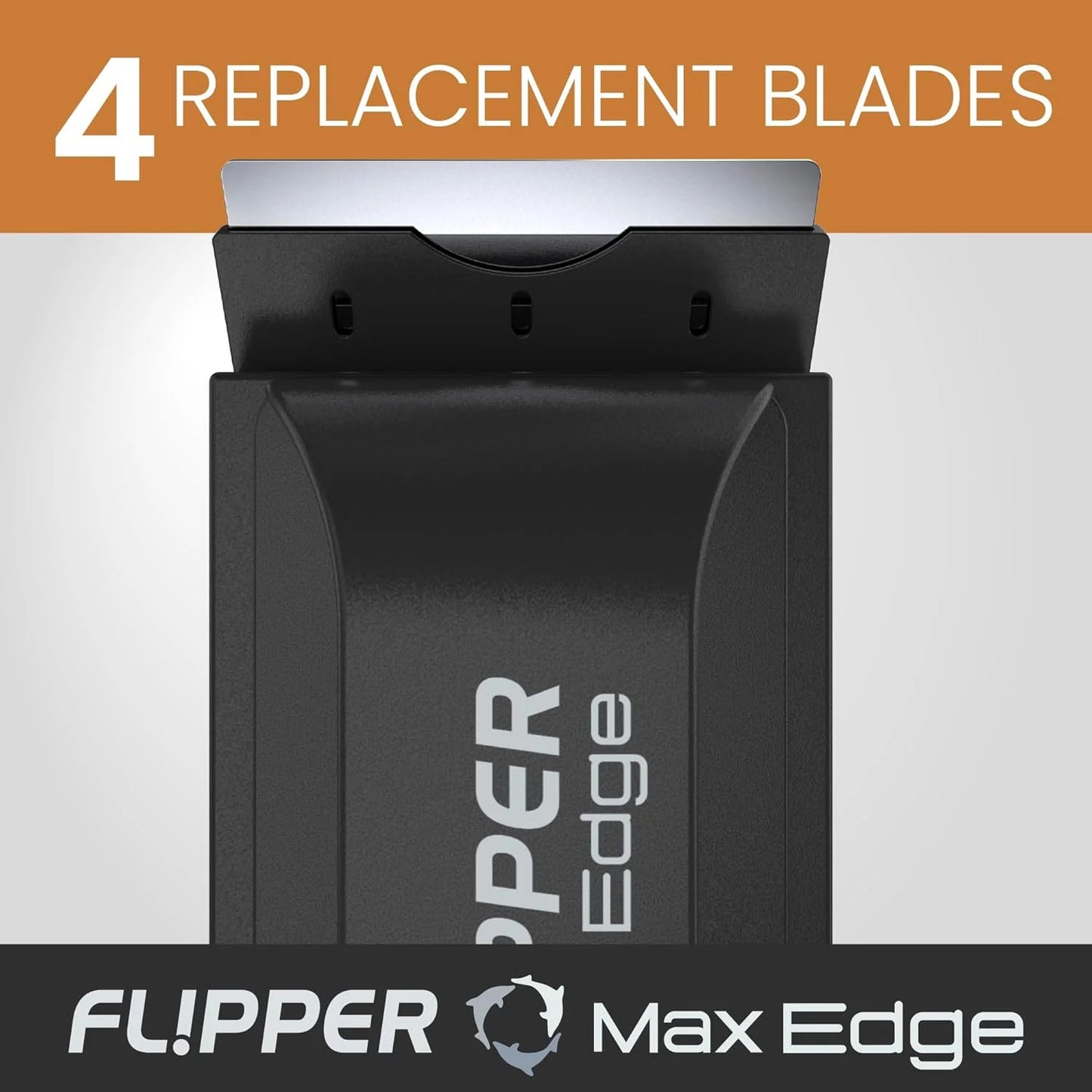 Flipper Blade Stainless Steel Edge MAX (4pk)