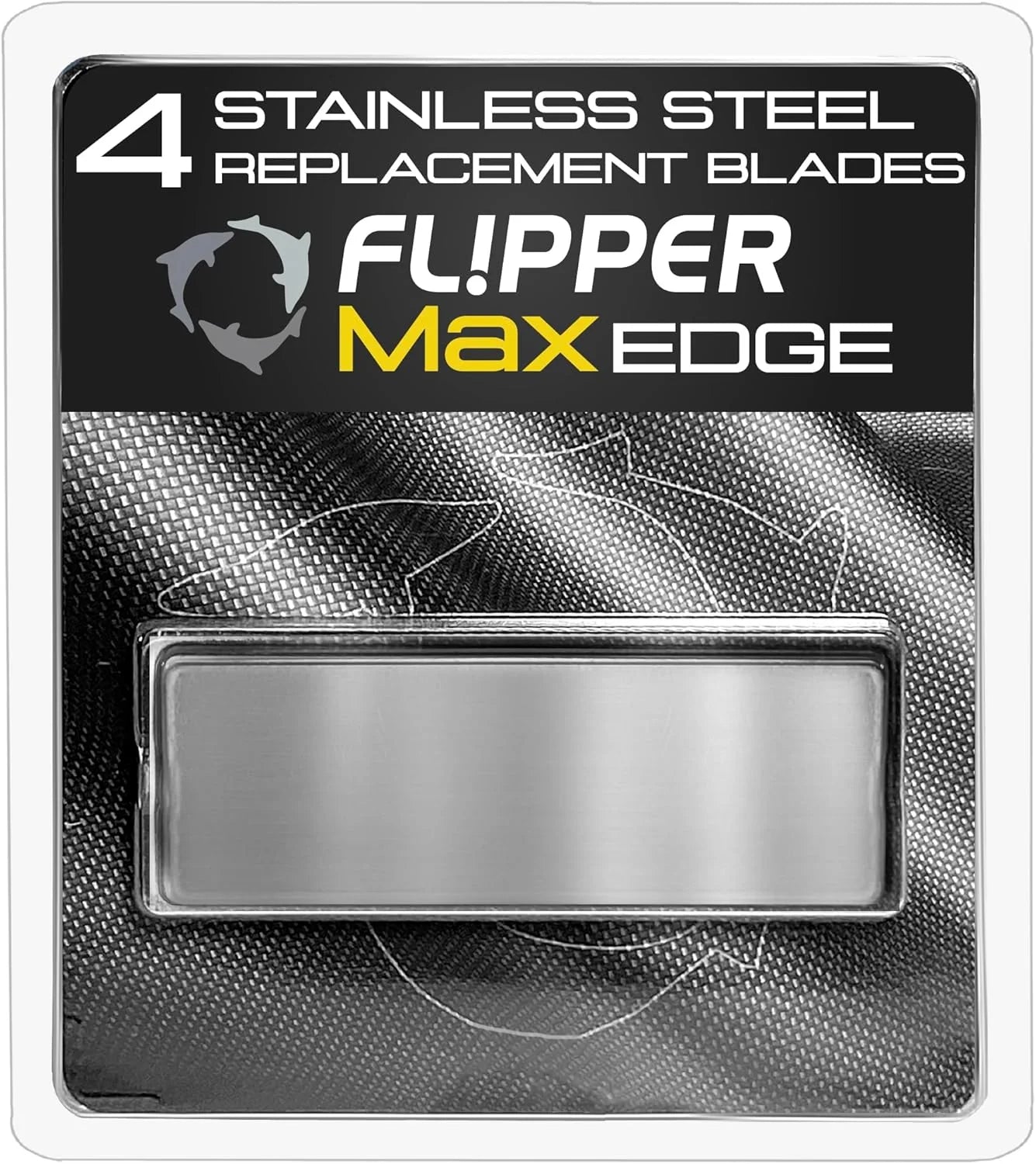 Flipper Blade Stainless Steel Edge MAX (4pk)