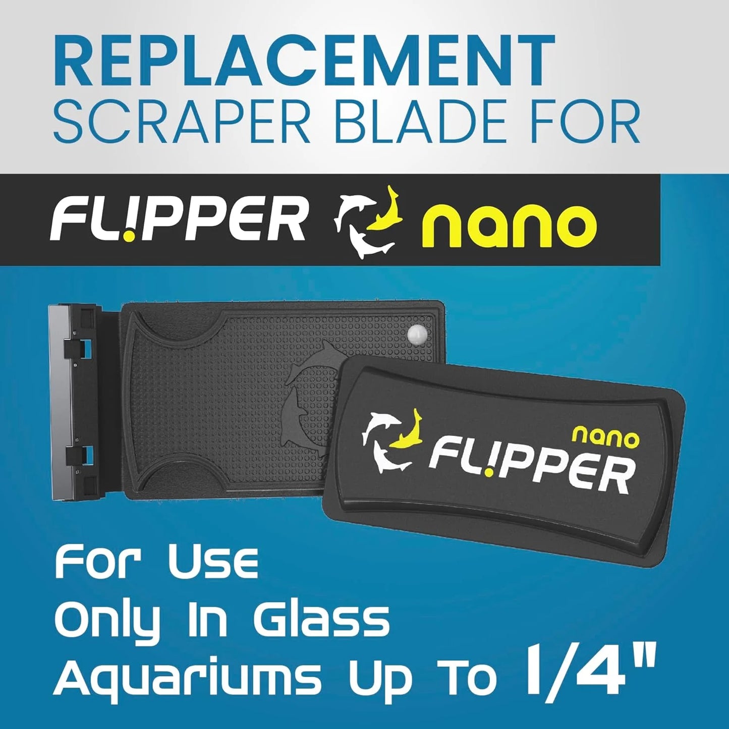 Flipper Blade Stainless Steel Nano (2pk)